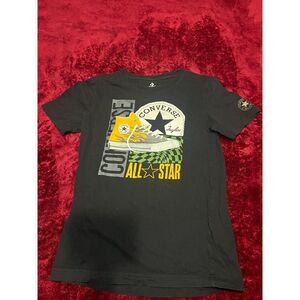 Converse Juniors Large (12-13yrs) Shirt Graphic Logo Pullover Short Sleeve